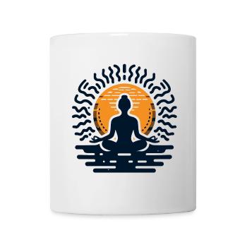 Zen Yoga – Innere Ruhe & Stil - Tasse - Weiß - Vorne