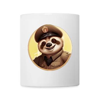 Police Sloth - Mug - white - Front