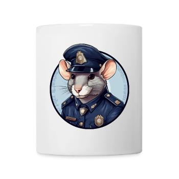 Rats Policewoman - Mug - white - Front