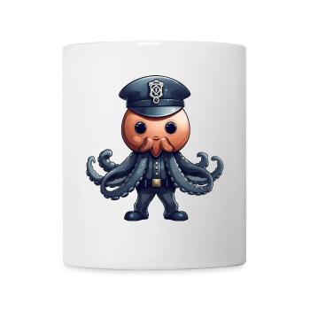 Squid Policewoman - Mug - white - Front