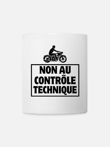 motard, je suis motard, moto - Mug blanc - blanc