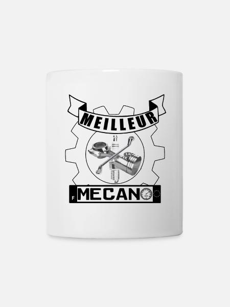 Der beste Mechaniker - Tasse - Weiß