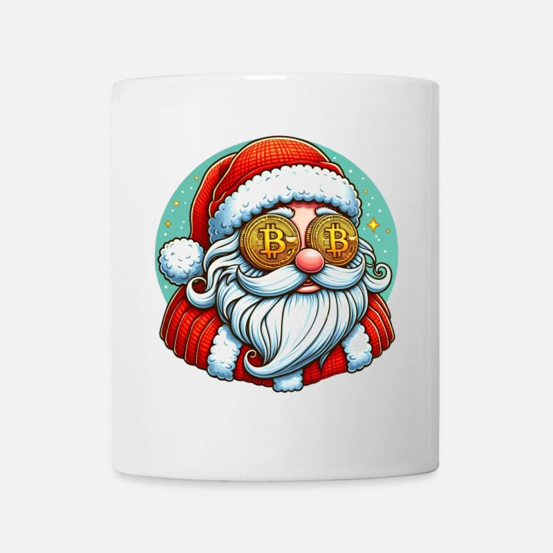 Crypto Santa - Tasse - Weiß