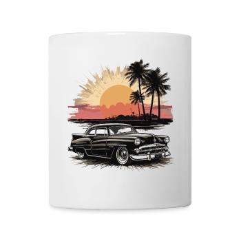 Classic Cars 1950 - Tasse - Weiß - Vorne