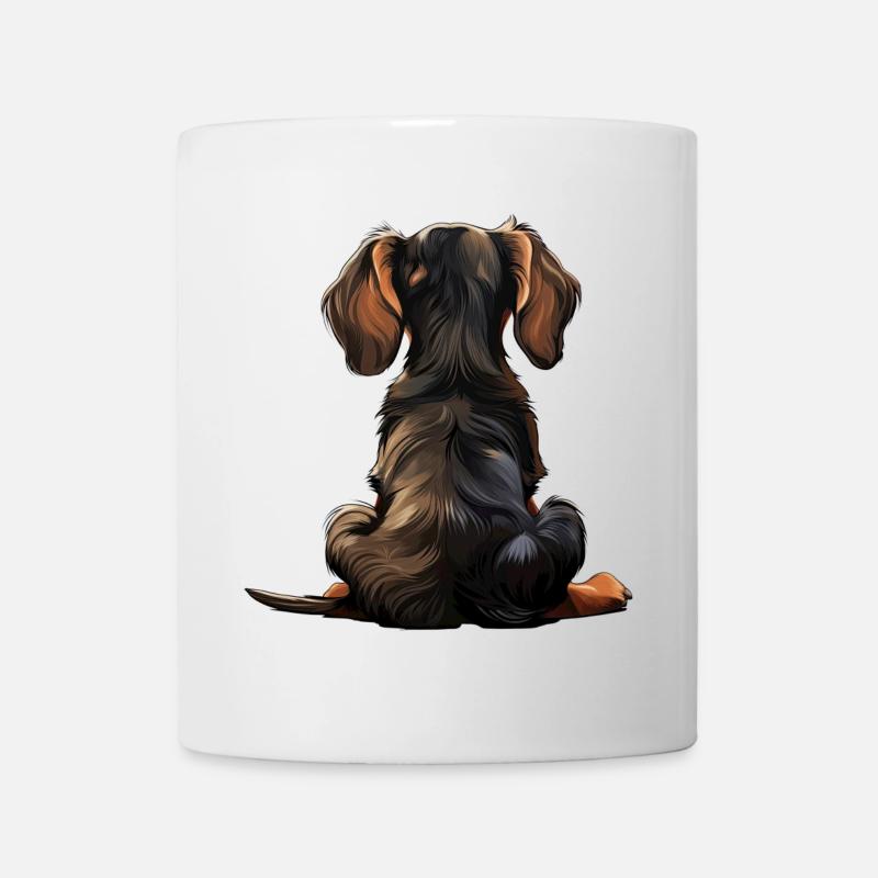 Teckel - Mug blanc - blanc