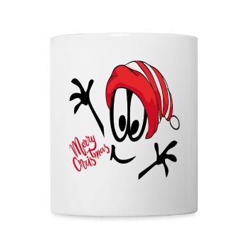 Weihnachtsmann Merry Christmas Comic - Tasse - Weiß - Vorne