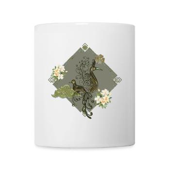 Unique Fantasy Birds - Mug - white - Front