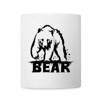Bear Pawing [Black] - Mug - white - Front