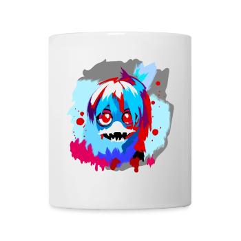 Gremlinface - Tasse - Weiß - Vorne