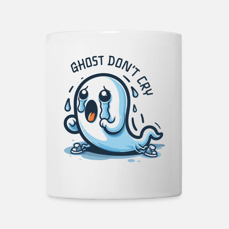 Ghost Don't Cry - Mug - white