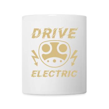 Drive Electric Supercharge - Electric Car Fans - Mug - white - Front