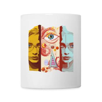Modern Art Design - Mug - white - Front