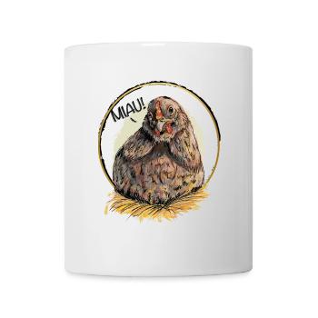 Meowing Easter Chicken - Mug - white - Front