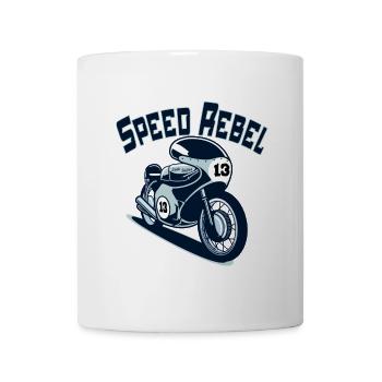 Speed Rebel - Tasse - Weiß - Vorne