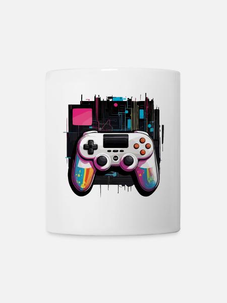 Manette Gamer - Mug blanc - blanc