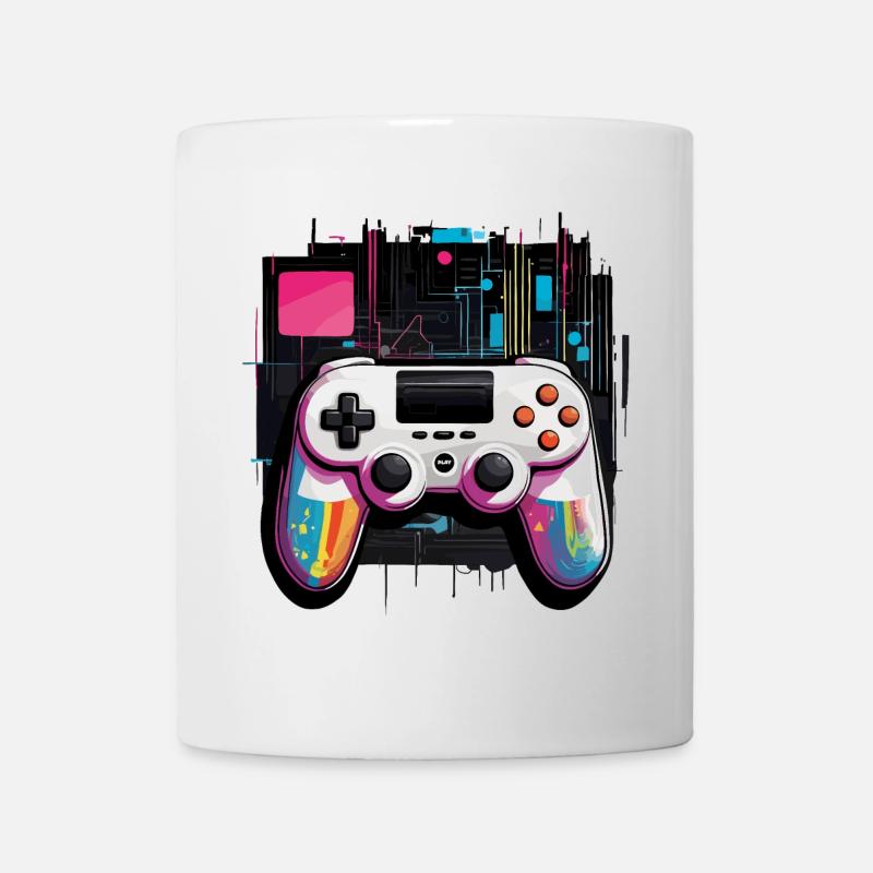 Gamer Controller - Tasse - Weiß