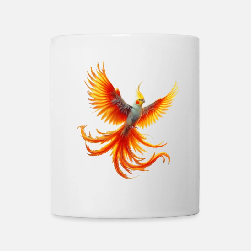 Nymphensittich (15) - Tasse - Weiß