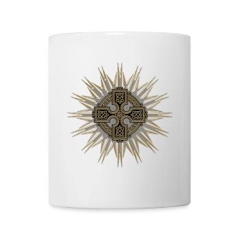 Beau noeud celtique. - Mug blanc - blanc - Devant