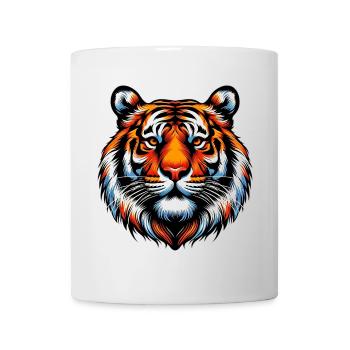 Tiger - Tasse - Weiß - Vorne