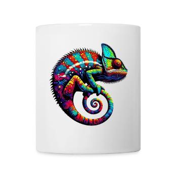 Chamäleon - Tasse - Weiß - Vorne