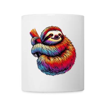 Paresse - Mug blanc - blanc - Devant