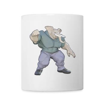 The Human Elephant - Mug - white - Front