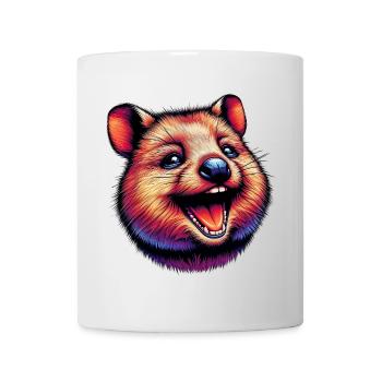 Laughing Quokka - Mug - white - Front