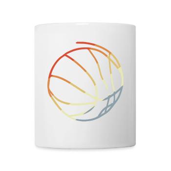 Basketball Retro Style - Mug - white - Front