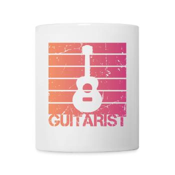 Guitarist - Mug - white - Front