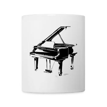 Dessin d’aile - Mug blanc - blanc - Devant