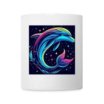Dauphin - Mug blanc - blanc - Devant