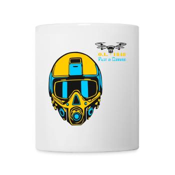 Drohnenpilot - Tasse - Weiß - Vorne