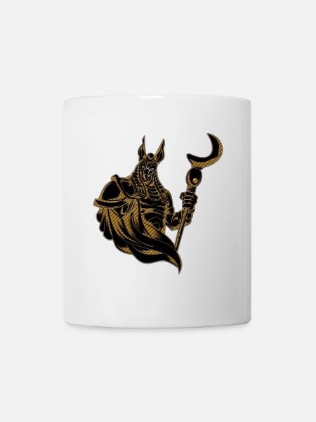 Antike Anubis von Ägypten - Tasse - Weiß