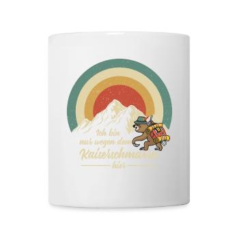 Wandern Kaiserschmarrn  - Tasse - Weiß - Vorne