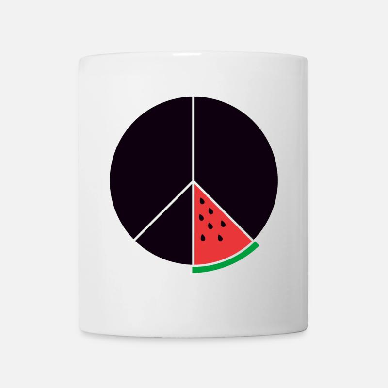 Paix à Gaza - Mug blanc - blanc