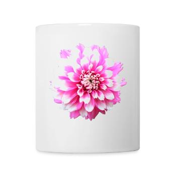 Flower Pink Pink Flower Flowers Pink Pink Flowers - Mug - white - Front