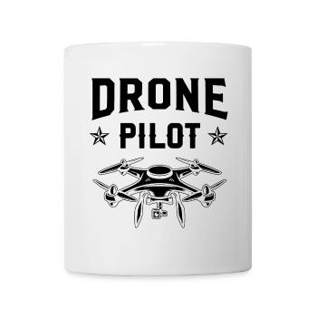 Drohnen-Pilot - Tasse - Weiß - Vorne