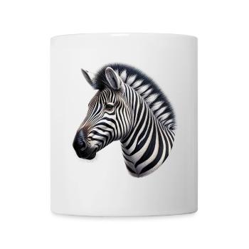 Zebra - Tasse - Weiß - Vorne