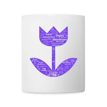 ALLES GUTE ZUM GEBURTSTAG. ALLES GUTE ZUM GEBURTSTAG. JAHRESTAG. - Tasse - Weiß - Vorne