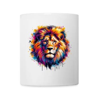 Lion - Mug blanc - blanc - Devant