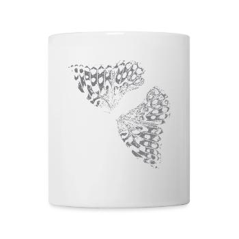 Butterfly Wing Butterfly Butterfly - Mug - white - Front