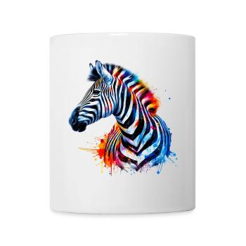 Zebra - Tasse - Weiß - Vorne