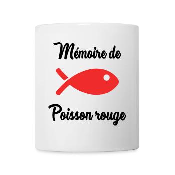 POISSON. POISSON D'AVRIL. HUMOUR. MER. OCÉAN - Mug blanc - blanc - Devant