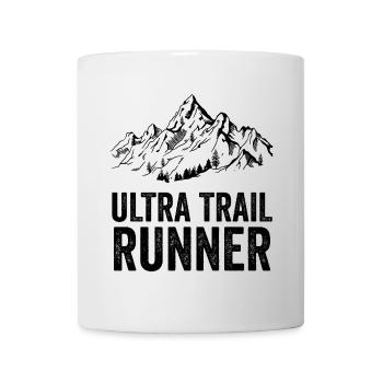 Ultra Trail Runner - Mug - white - Front