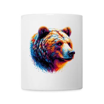 Ours - Mug blanc - blanc - Devant