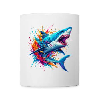Shark - Mug - white - Front