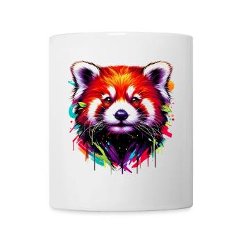 Kleiner Panda - Tasse - Weiß - Vorne