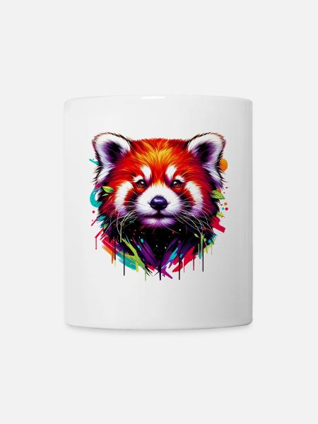 Kleiner Panda - Tasse - Weiß
