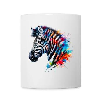 Zebra - Tasse - Weiß - Vorne