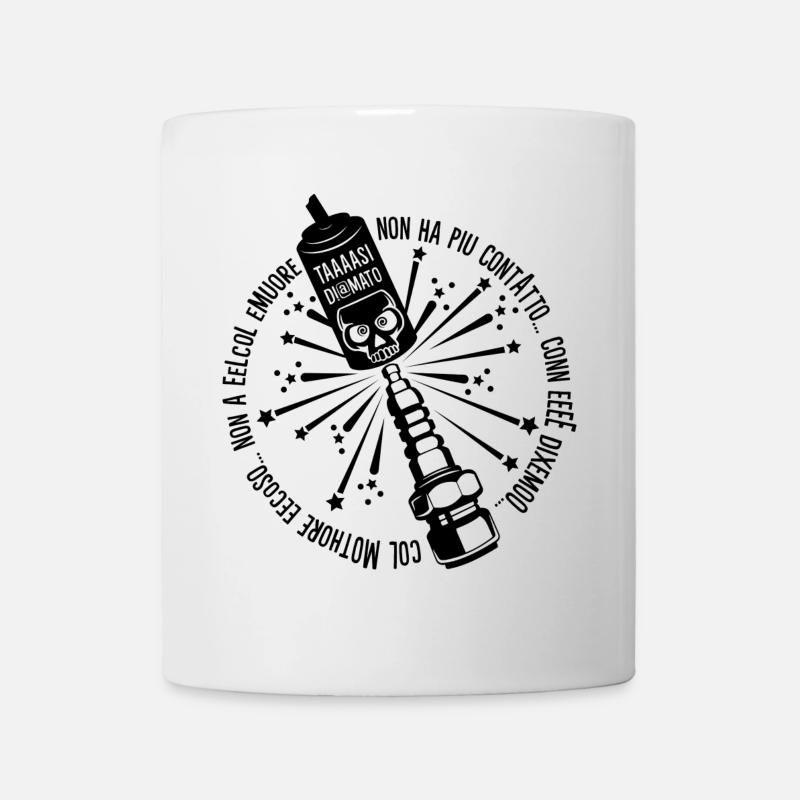 NELLA TESTATA DEL MOTORE - Ricky Collection - Mug blanc - blanc